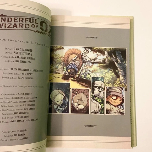 2009 Marvel The Wonderful Wizard of Oz L Frank Baum Hardcover Book - Picture 8 of 13